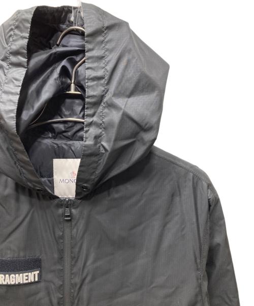MONCLER（モンクレール）MONCLER (モンクレール) FRAGMENT DESIGN (フラグメントデザイン) ダウンジャケット ブラック サイズ:1の古着・服飾アイテム