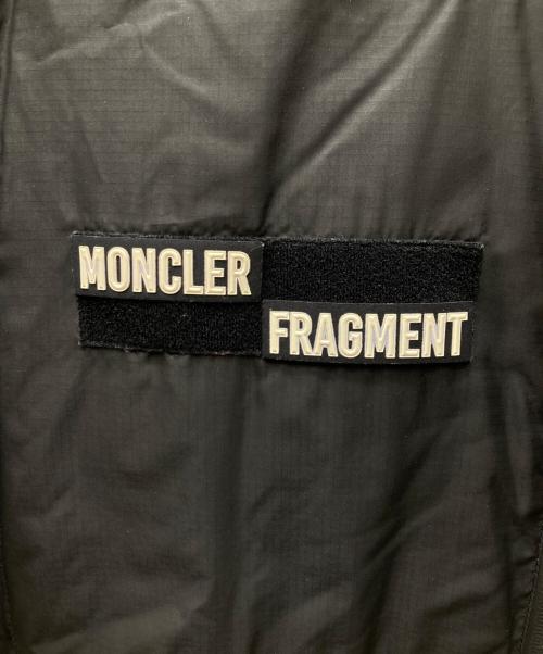 MONCLER（モンクレール）MONCLER (モンクレール) FRAGMENT DESIGN (フラグメントデザイン) ダウンジャケット ブラック サイズ:1の古着・服飾アイテム