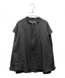 mout recon tailor（マウトリーコンテーラー）の古着「3XDRYフィールドシャツ」｜ブラック