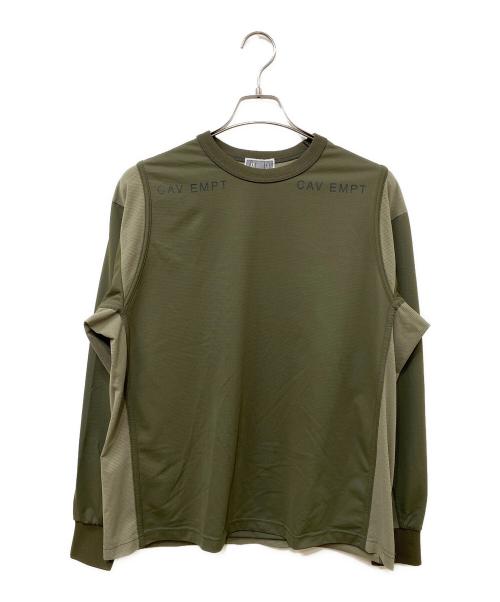 C.E（シーイー）C.E (シーイー) ロングスリーブカットソー グリーン サイズ:SIZE Mの古着・服飾アイテム