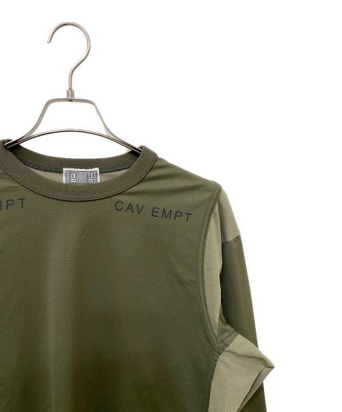 C.E（シーイー）C.E (シーイー) ロングスリーブカットソー グリーン サイズ:SIZE Mの古着・服飾アイテム