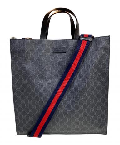 中古・古着通販】GUCCI (グッチ) GGスプリーム シェリーライン 2WAY