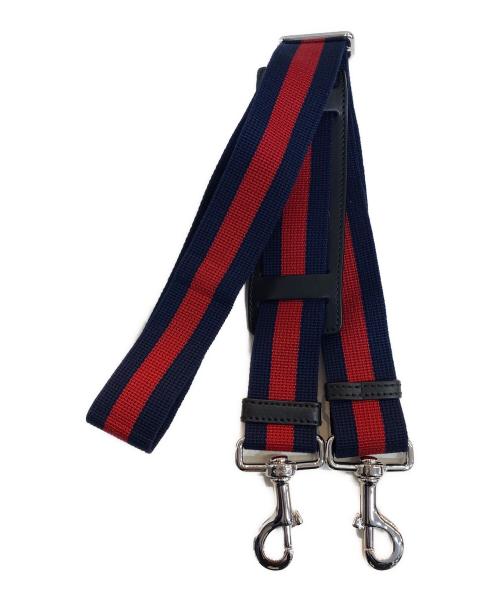 GUCCI（グッチ）GUCCI (グッチ) GGスプリーム シェリーライン 2WAYトートバッグ ブラック×グレーの古着・服飾アイテム