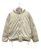 THE NORTHFACE PURPLELABELザ・ノースフェイス パープルレーベル）の古着「Lightweight Twill Mountain Short Down Parka  ライトウェイト ツイル マウンテン ショート ダウン ジャケット」｜ベージュ