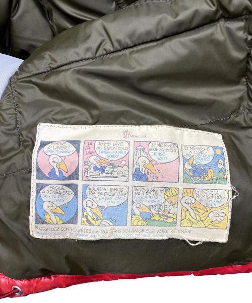 MONCLER（モンクレール）MONCLER (モンクレール) K2 ダウンジャケット レッド サイズ:SIZE 1の古着・服飾アイテム