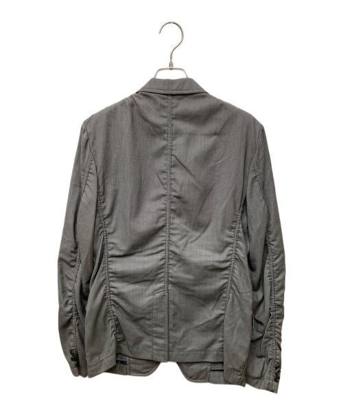 COMME des GARCONS HOMME（コムデギャルソン オム）COMME des GARCONS HOMME (コムデギャルソン オム) テーラードジャケット グレー サイズ:SIZE Mの古着・服飾アイテム