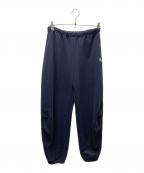 RIELLE richeリエルリシェ）の古着「Basic Logo Sweat Pants スウェットパンツ」｜ネイビー