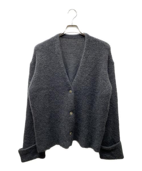 HER.（ハー）HER. (ハー) モヘア混カーディガン グレー サイズ:SIZE Freeの古着・服飾アイテム