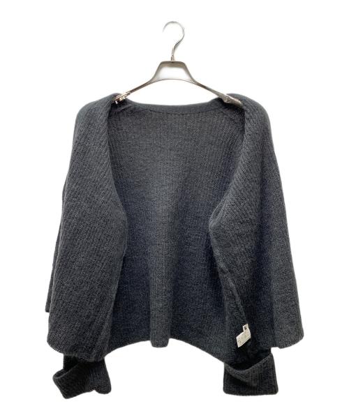 HER.（ハー）HER. (ハー) モヘア混カーディガン グレー サイズ:SIZE Freeの古着・服飾アイテム