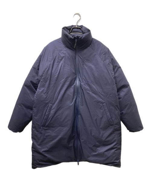 MARMOT（マーモット）MARMOT (マーモット) 750FP Vertical Long Down Jacket ダウンジャケット ネイビー サイズ:Lの古着・服飾アイテム