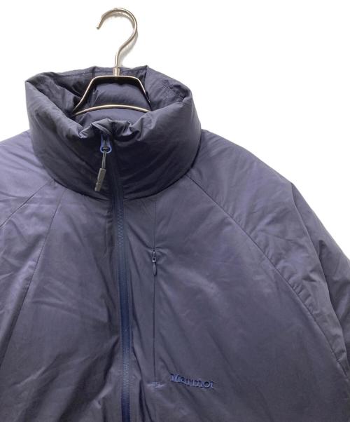 MARMOT（マーモット）MARMOT (マーモット) 750FP Vertical Long Down Jacket ダウンジャケット ネイビー サイズ:Lの古着・服飾アイテム