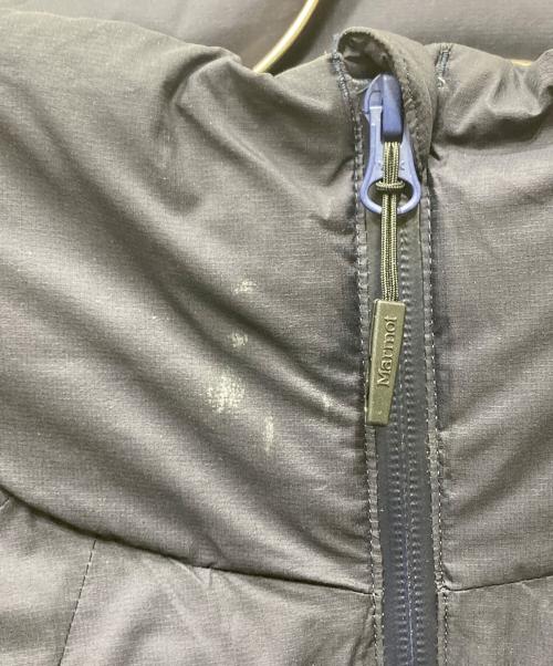 MARMOT（マーモット）MARMOT (マーモット) 750FP Vertical Long Down Jacket ダウンジャケット ネイビー サイズ:Lの古着・服飾アイテム