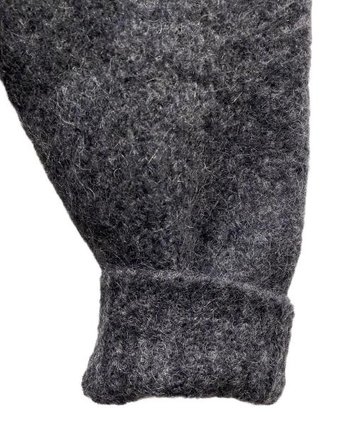 NOYN（ノイン）NOYN (ノイン) big collor zipup ジップカーディガン グレー サイズ:SIZE Freeの古着・服飾アイテム