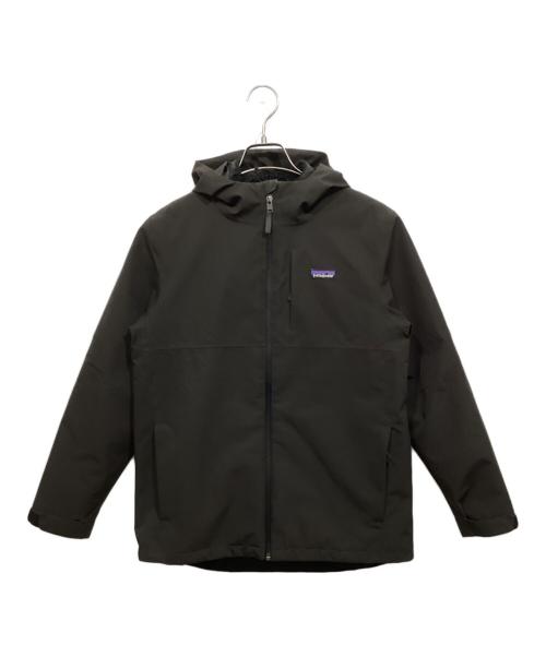 Patagonia（パタゴニア）Patagonia (パタゴニア) kids for in one everyday jacket キッズ・フォーインワン・エブリデー・ジャケット ブラック サイズ:SIZE XL(14)※キッズサイズの古着・服飾アイテム