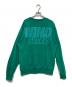WIND AND SEA (ウィンダンシー) ロゴスウェット グリーン サイズ:ｌ：5000円