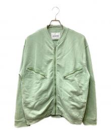 JIL SANDER（ジルサンダー）の古着「ボンバージャケット」｜グリーン