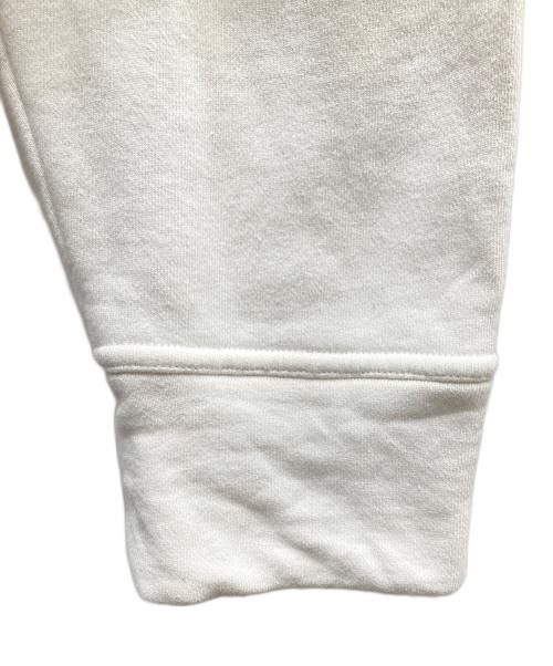 JIL SANDER+（ジルサンダープラス）JIL SANDER+ (ジルサンダープラス) ロゴプリントパーカー ホワイト サイズ:SIZE Sの古着・服飾アイテム