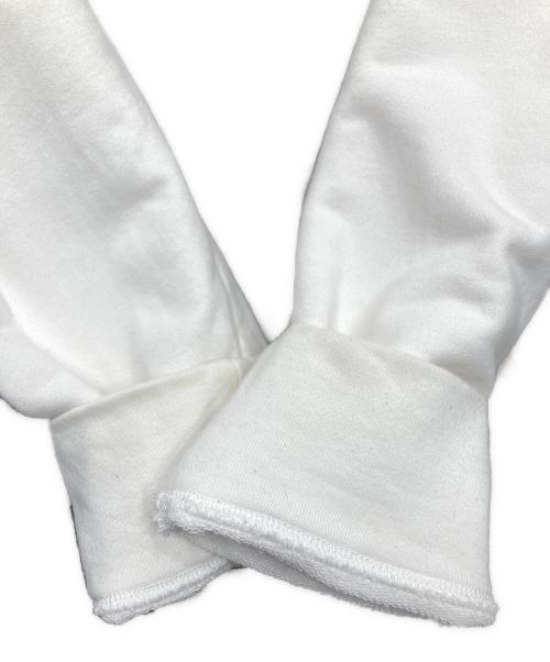 JIL SANDER+（ジルサンダープラス）JIL SANDER+ (ジルサンダープラス) ロゴプリントパーカー ホワイト サイズ:SIZE Sの古着・服飾アイテム