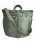 PORTER（ポーター）の古着「TANKER 2WAY HELMETBAG ヘルメットバッグ」｜グリーン