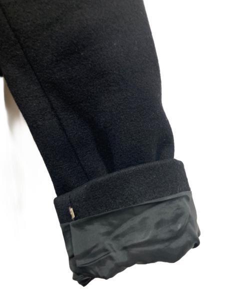 BURBERRY BLUE LABEL（バーバリー ブルー レーベル）BURBERRY BLUE LABEL (バーバリー ブルー レーベル) ダブルウールロングコート ブラック サイズ:36の古着・服飾アイテム