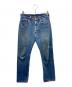 LEVI'S（リーバイス）の古着「USA製 501 デニムパンツ」｜ブルー