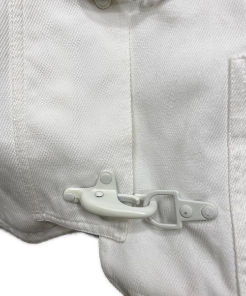 Salvatore Ferragamo（サルヴァトーレ フェラガモ）Salvatore Ferragamo (サルヴァトーレ フェラガモ) ファイヤーマンバックル クロップドジャケット サイズ:SIZE 40の古着・服飾アイテム