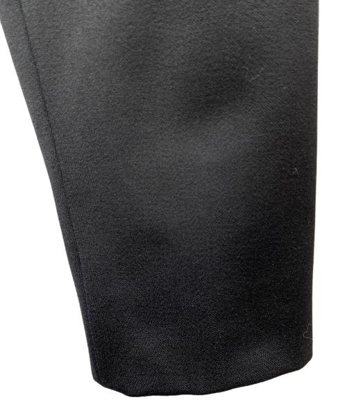 DOLCE & GABBANA（ドルチェ＆ガッバーナ）DOLCE & GABBANA (ドルチェ＆ガッバーナ) カシミヤ ウール 裏地レオパード ダブルロングコート ブラック×ブラウン サイズ:SIZE 40の古着・服飾アイテム