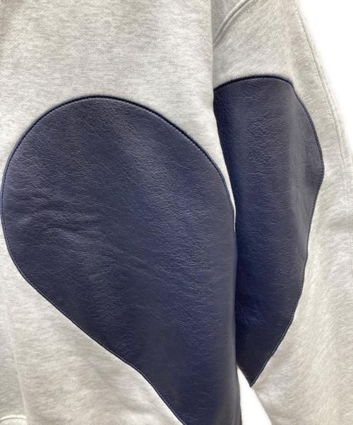 NKNIT（ンニット）NKNIT (ンニット) pattern pullover sweat ハートデザインスウェット グレー サイズ:SIZE Freeの古着・服飾アイテム