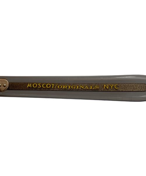 MOSCOT（モスコット）MOSCOT (モスコット) LEMTOSH クリアレンズ 眼鏡フレーム グレー サイズ:44□24-140の古着・服飾アイテム