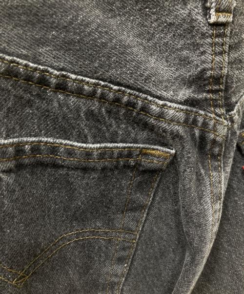 LEVI'S（リーバイス）LEVI'S (リーバイス) 501 USA製 先染め ブラックデニム ブラック サイズ:W28の古着・服飾アイテム