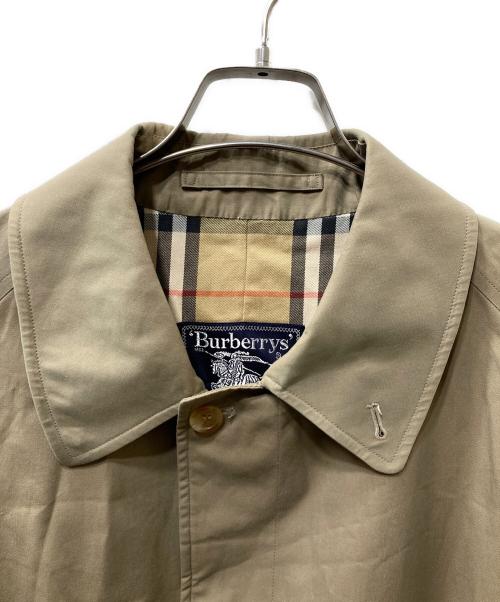 Burberry's（バーバリー）Burberry's (バーバリーズ) 比翼ステンカラーコート ベージュ サイズ:SIZE A7の古着・服飾アイテム