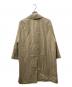 Burberry's (バーバリーズ) 比翼ステンカラーコート ベージュ サイズ:SIZE A7：15000円