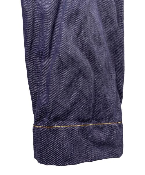 BOTTEGA VENETA（ボッテガベネタ）BOTTEGA VENETA (ボッテガベネタ) CINCHED DENIM JACKET ジャケット インディゴ サイズ:SIZE 38の古着・服飾アイテム