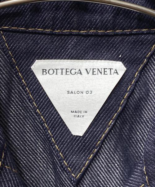 BOTTEGA VENETA（ボッテガベネタ）BOTTEGA VENETA (ボッテガベネタ) CINCHED DENIM JACKET ジャケット インディゴ サイズ:SIZE 38の古着・服飾アイテム