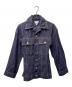 BOTTEGA VENETA（ボッテガベネタ）の古着「CINCHED DENIM JACKET ジャケット」｜インディゴ