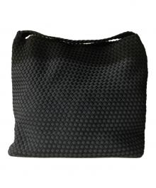 NAGHEDI（ナゲディ）の古着「Nomad Large Hobo メッシュ ワンショルダーバッグ」｜ブラック(ONYX)