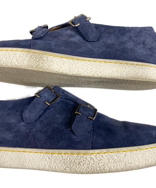 JOHN LOBB（ジョンロブ）JOHN LOBB (ジョンロブ) HOLME ダブルモンク スニーカー ネイビー サイズ:SIZE 7の古着・服飾アイテム