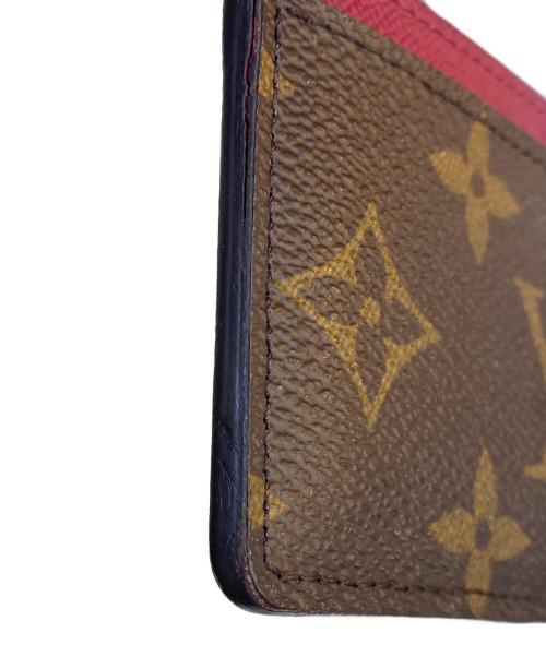 LOUIS VUITTON（ルイ ヴィトン）LOUIS VUITTON (ルイ ヴィトン) ポルトカルト サーンプル カードケース モノグラム フューシャ フューシャの古着・服飾アイテム