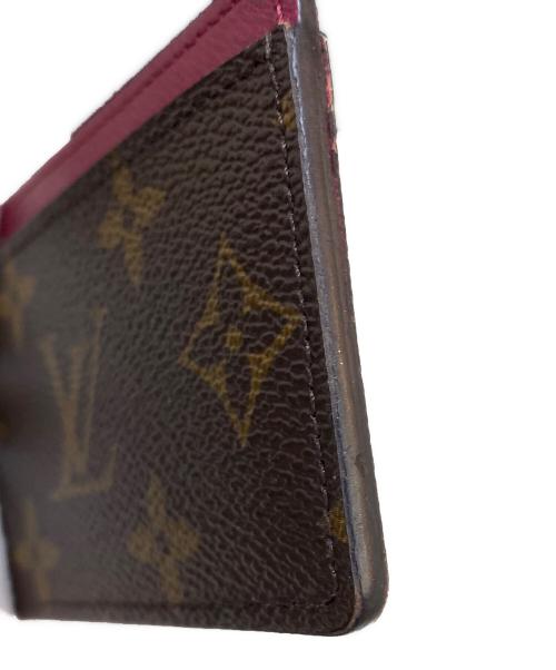 LOUIS VUITTON（ルイ ヴィトン）LOUIS VUITTON (ルイ ヴィトン) ポルトカルト サーンプル カードケース モノグラム フューシャ フューシャの古着・服飾アイテム