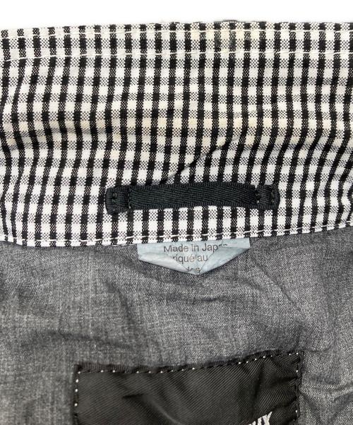 COMME des GARCONS HOMME DEUX（コムデギャルソン オム ドゥ）COMME des GARCONS HOMME DEUX (コムデギャルソン オム ドゥ) ギンガムチェックテーラードジャケット ホワイト サイズ:SIZE XSの古着・服飾アイテム