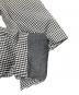中古・古着 COMME des GARCONS HOMME DEUX (コムデギャルソン オム ドゥ) ギンガムチェックテーラードジャケット ホワイト サイズ:SIZE XS：10000円