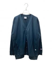 Champion REVERSE WEAVE×ETRE TOKYO（チャンピオン リバース ウィーブ×エトレトウキョウ）の古着「スウェットカーディガン」｜グリーン