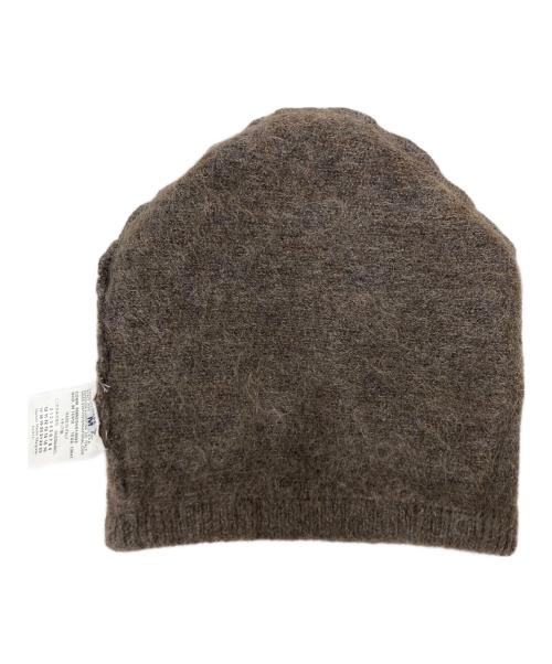 Maison Margiela（メゾンマルジェラ）Maison Margiela (メゾンマルジェラ) モヘアビーニー ブラウン サイズ:Mの古着・服飾アイテム