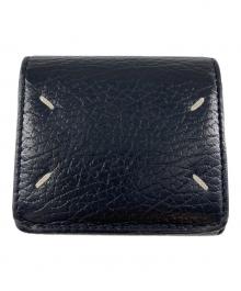 Maison Margiela（メゾンマルジェラ）の古着「3つ折り財布」｜ブラック