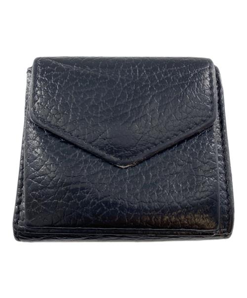 Maison Margiela（メゾンマルジェラ）Maison Margiela (メゾンマルジェラ) 3つ折り財布 ブラックの古着・服飾アイテム