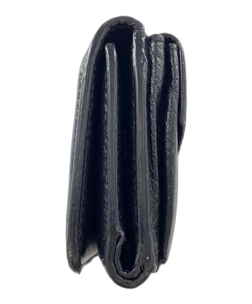 Maison Margiela（メゾンマルジェラ）Maison Margiela (メゾンマルジェラ) 3つ折り財布 ブラックの古着・服飾アイテム