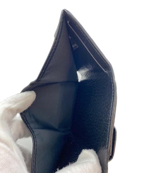 Maison Margiela（メゾンマルジェラ）Maison Margiela (メゾンマルジェラ) 3つ折り財布 ブラックの古着・服飾アイテム