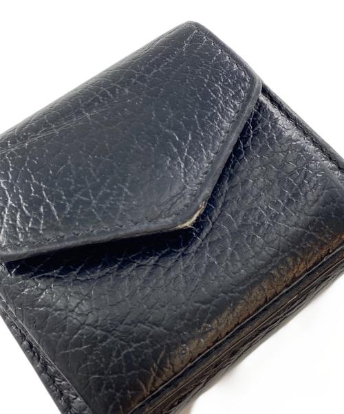 Maison Margiela（メゾンマルジェラ）Maison Margiela (メゾンマルジェラ) 3つ折り財布 ブラックの古着・服飾アイテム