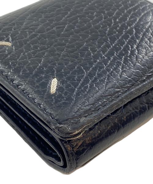 Maison Margiela（メゾンマルジェラ）Maison Margiela (メゾンマルジェラ) 3つ折り財布 ブラックの古着・服飾アイテム