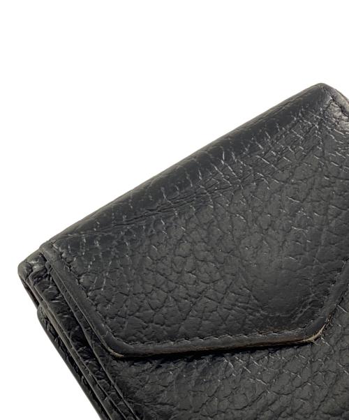 Maison Margiela（メゾンマルジェラ）Maison Margiela (メゾンマルジェラ) 3つ折り財布 ブラックの古着・服飾アイテム